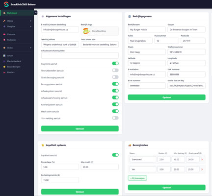 Snacklink backend