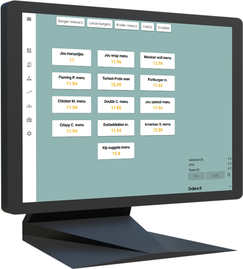 Snacklink kassasysteem